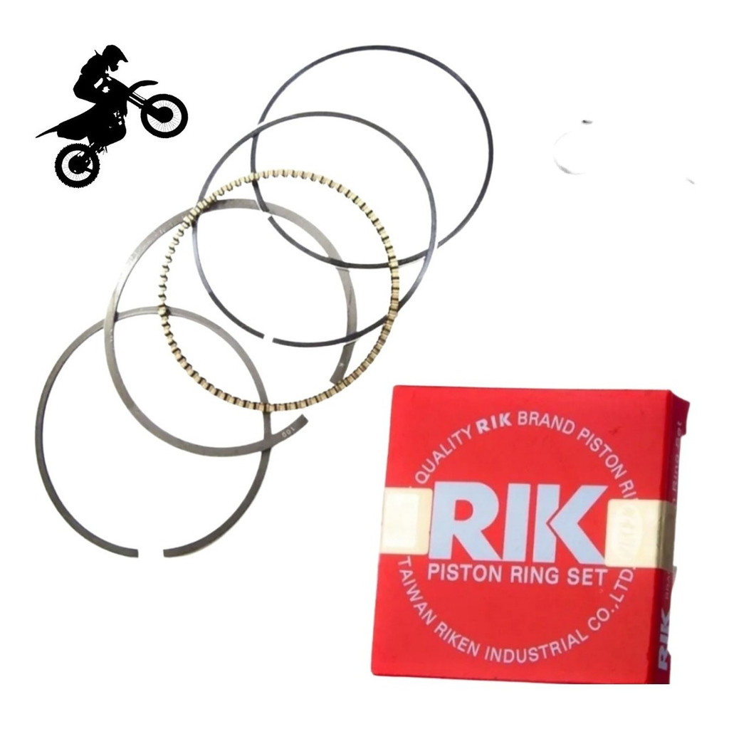 Anéis Para Pistão Rik STD Honda Cbx Twister 250/ Xr Tornado 250 2001 A 2008