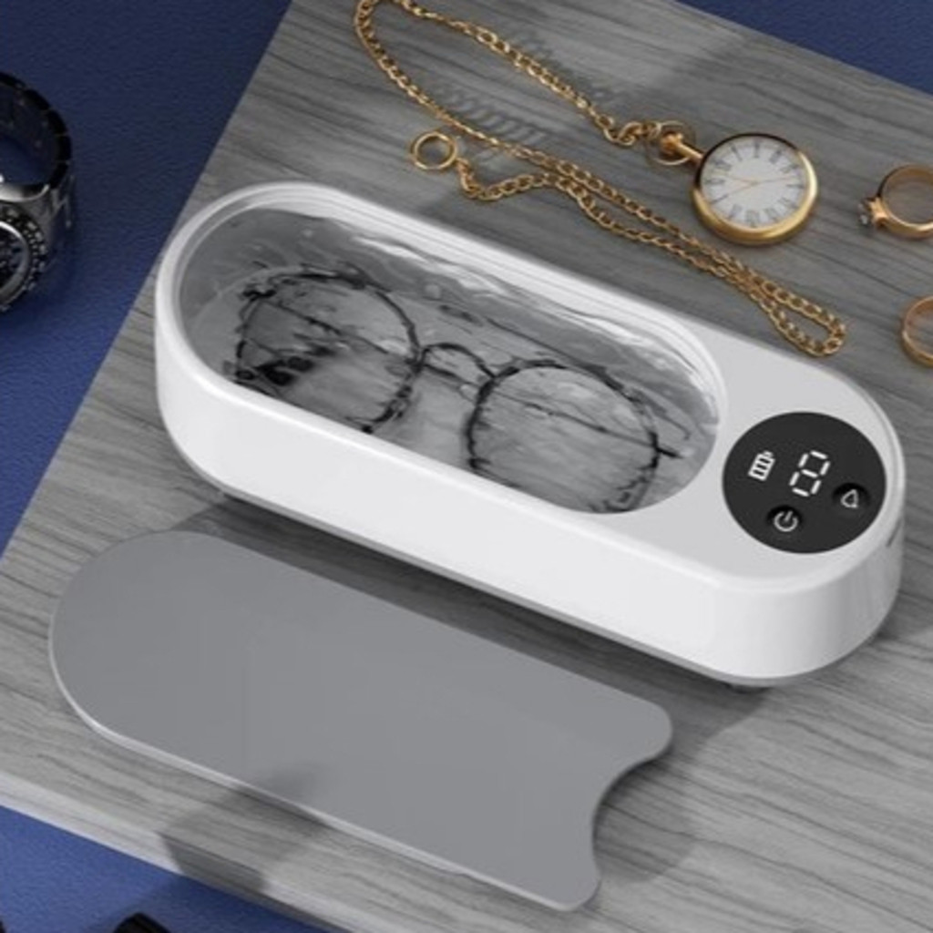 Limpador Ultrassônico Joias Óculos Bijuterias E Pincel de Maquiagem USB Recarregável em Oferta na Shopee