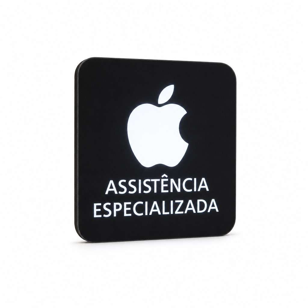 Letreiro Luminoso Assistência Técnica Celular Apple