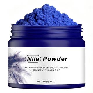 Máscara em Pó INSEEK Nila Blue para Rosto e Corpo, Hidrata e Nutre, Ajuda a Pele Opaca a Aparecer Fresca, Remove o Exces