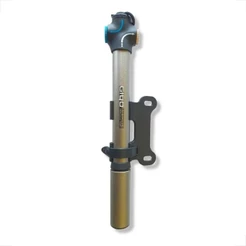Mini Bomba de ar Encher Pneu Bicicleta Giyo Aluminio Telescopica Aplicador co2 com suporte