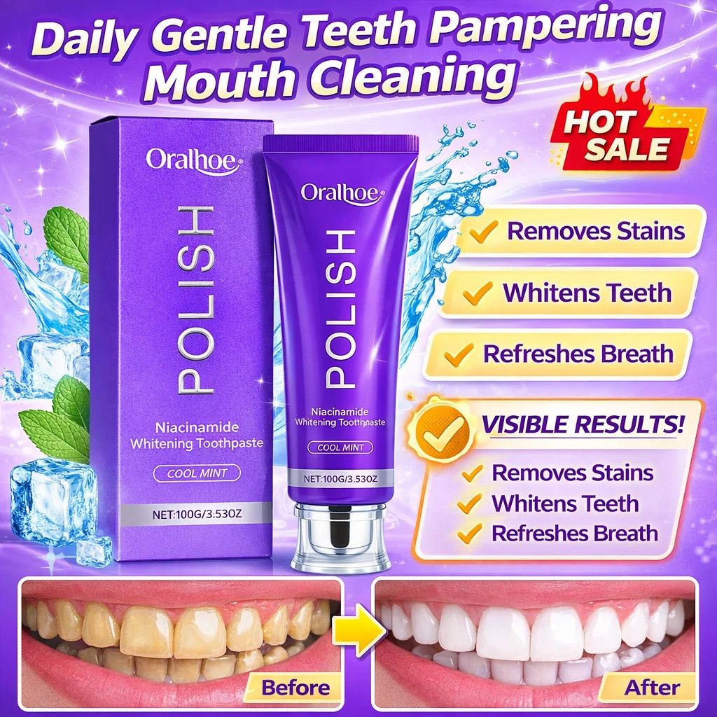 【Remove Manchas】[Remoção de Manchas] 【Limpeza Eficiente】Creme Dental para Dentes Brancos/Higiene Bucal/Pasta de Dente