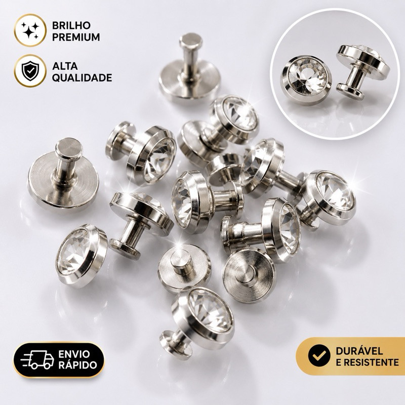 Ponto de luz kit 5 pares 10 unidades