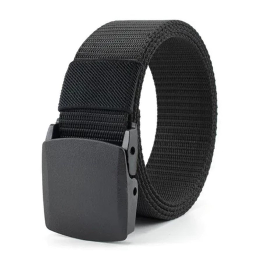 Cinto Tático Masculino Nylon Ajustável Fivela Automática Militar Resistente Esportivo