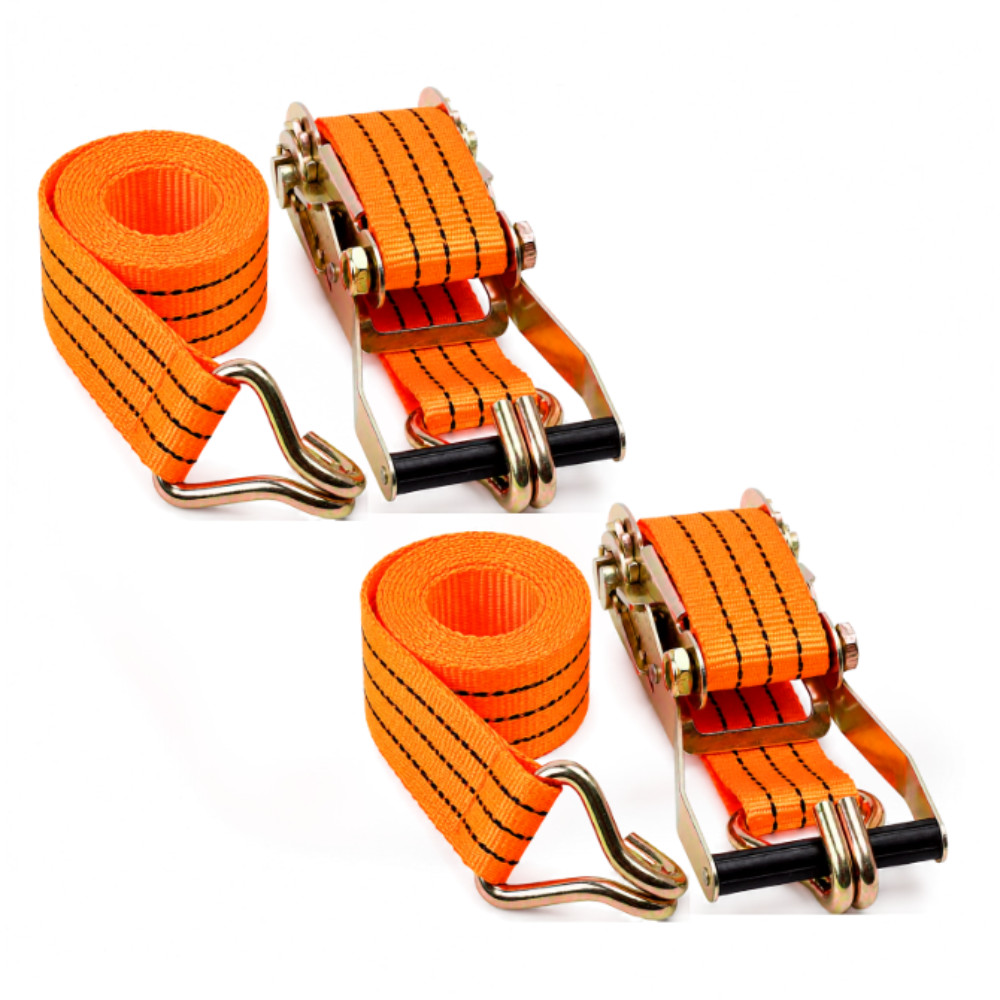 Kit 2 Cintas com Catraca para Amarração de Carga 3 Toneladas 10 Metros Muke Tool