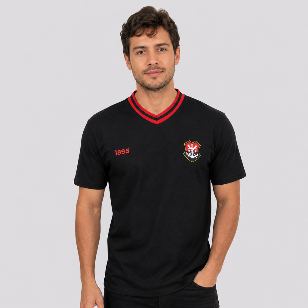 Camisa Flamengo Ship Preta