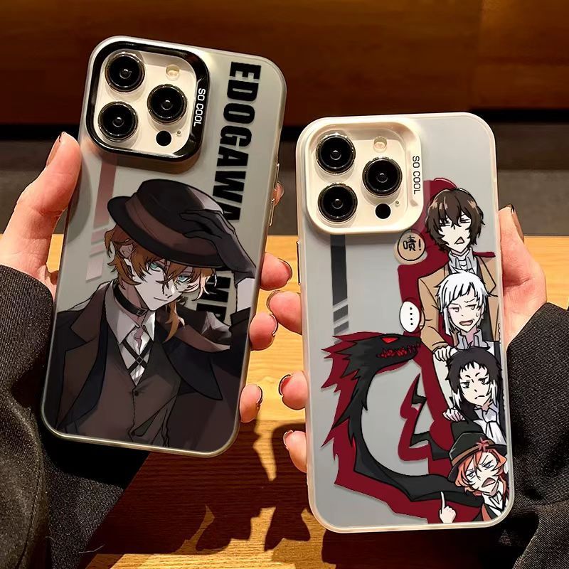 Capa Anime Bungo Stray Dogs para Samsung A57 A56 A55 A54 A16 A06 A15 A14 A53 A12 A13 A73 A36 A32 A26 A73 A34 A37 5G, Cap