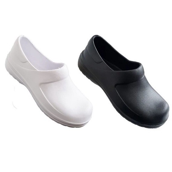 Sapato Branco ou Preto Hospitalar Profissional Trabalho Confortável Uniforme Unisex CA