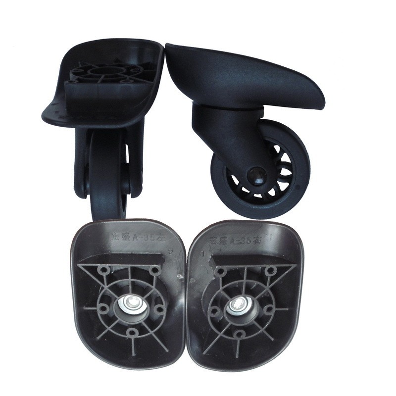 Roda de bagagem Hongsheng A68, acessórios para mala de viagem, roda universal, caixa com senha, substituição de roda gir