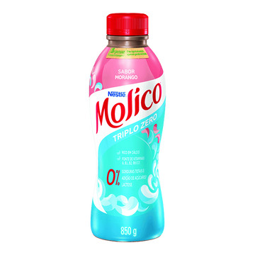Iogurte Desnatado Morango Zero Lactose Molico