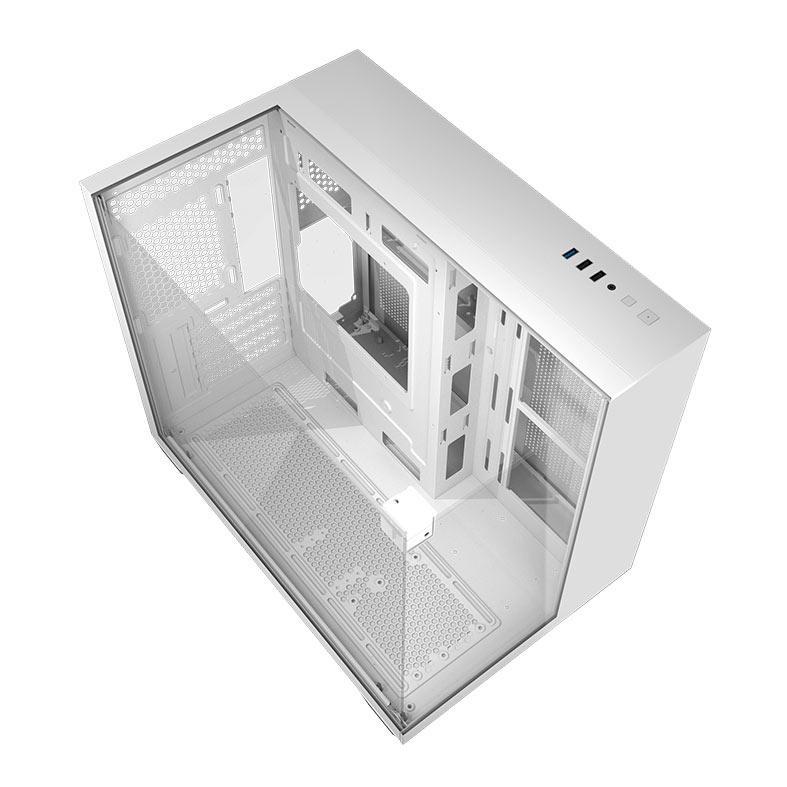 Gabinete Gamer Aigo Darkflash TH285M, Mid-Tower, Lateral de Vidro, Branco, TH285M-WH · foto 2