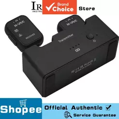 M-VAVE WP 12 Pro Sistema De Guitarra 2.4 Ghz Transmissor Receptor De Latência Ultrabaixa Com Monitor De Ouvido Em Tempo