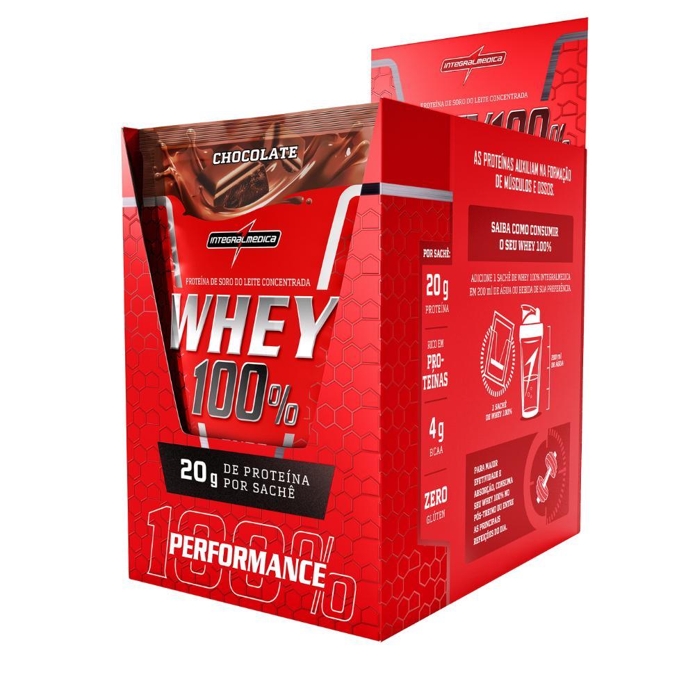 Whey 100% Display 10 Unidades Integralmedica