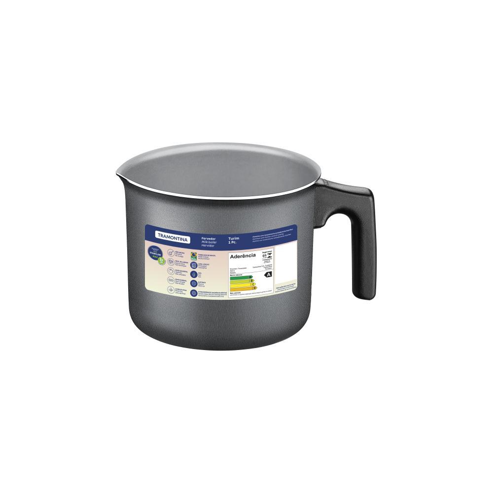 Tramontina Fervedor Turim 14cm 1,7L Antiaderente Starflon Max Chumbo Alumínio Cabo Antitérmico