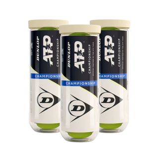 Bola de Tênis Dunlop ATP Championship Extra Duty - Pac com 3 Tubos