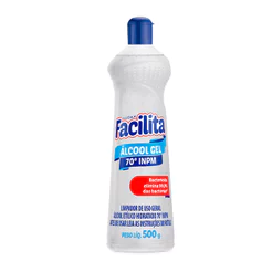 Alcool antisséptico gel 70º Facilita 500g Audax