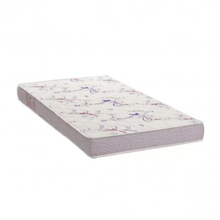 Colchão Solteiro Ortobom Espuma D20 Physical 12CMX88CMX188CM Branco/Roxo Solteiro