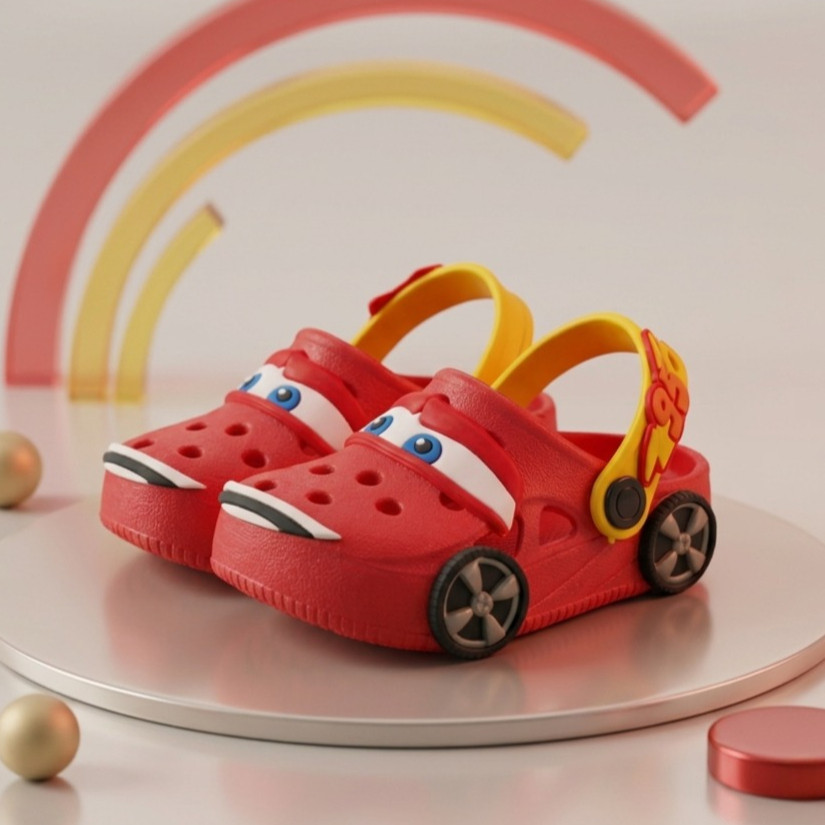 Babuche Sandália Masculino Confortável Infantil Personagem Carros Promoção Menino Criança Original Antiderrapante