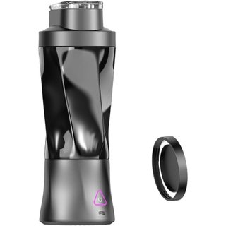 Liquidificador Portátil Potente de Plástico com 6 Lâminas, Liquidificador Pessoal, Espremedor Portátil Potente para Smoo