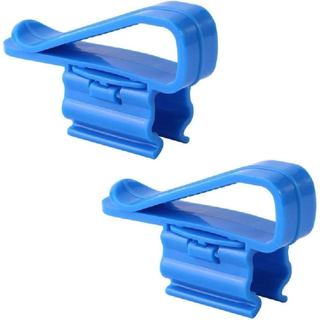 Conjunto de 2 Clipes de Montagem para Aquário, Suporte para Mangueira de Água, Braçadeira Plástica Ajustável Multifuncio