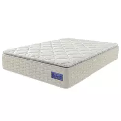 Colchão Casal Ortopédico Atena Molas Ensacadas Pillow Top 138x188x38cm Hip Sleep