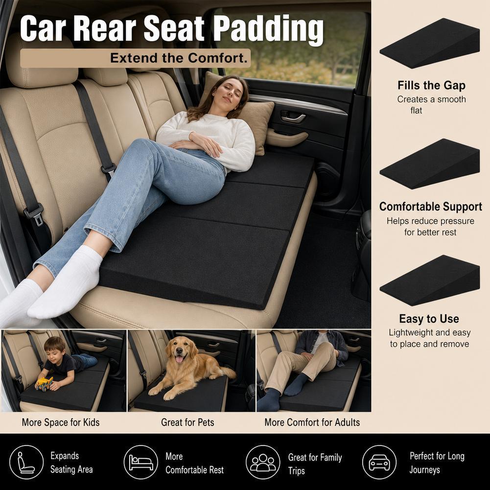 Almofada De Nivelamento Para Banco Traseiro De Carro , Enchimento De Assento Plano , Colchão De Dormir , Tapete De Cama 