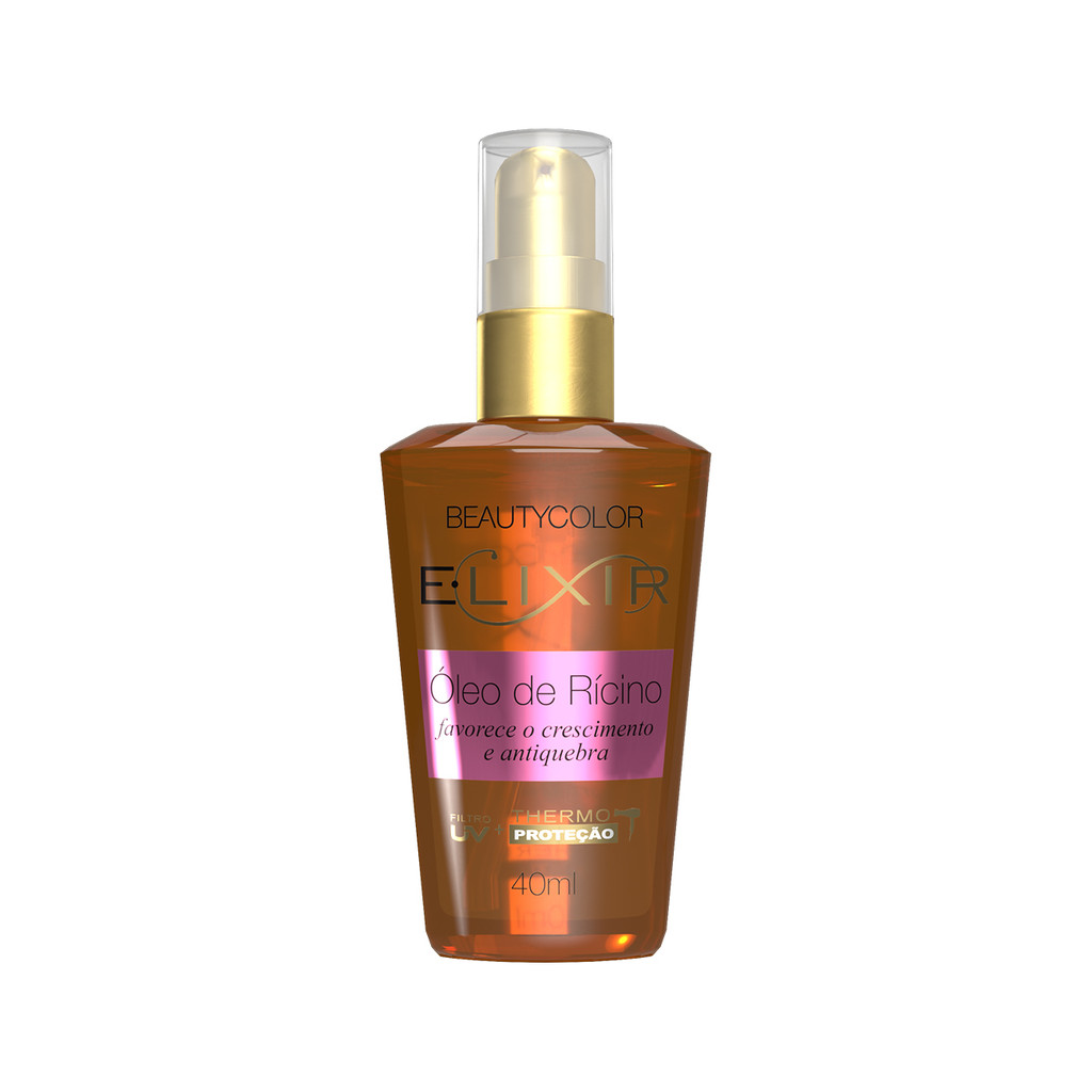 Imagem E.lixir Óleo de Rícino - Ação Antiquebra - BEAUTYCOLOR - 40ml