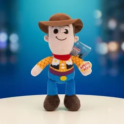 Pelúcia Woody com Luz e Som - Toy Story - 27cm - Disney Original - 1 unidade - Multilaser - Rizzo