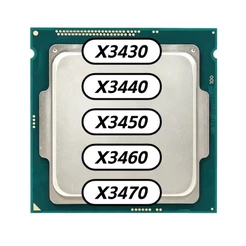 CPU Intel Xeon X34 LGA1156 X3430 X3440 X3450 X3460 X3470 Atualização De PC De Mesa De 4 Núcleos