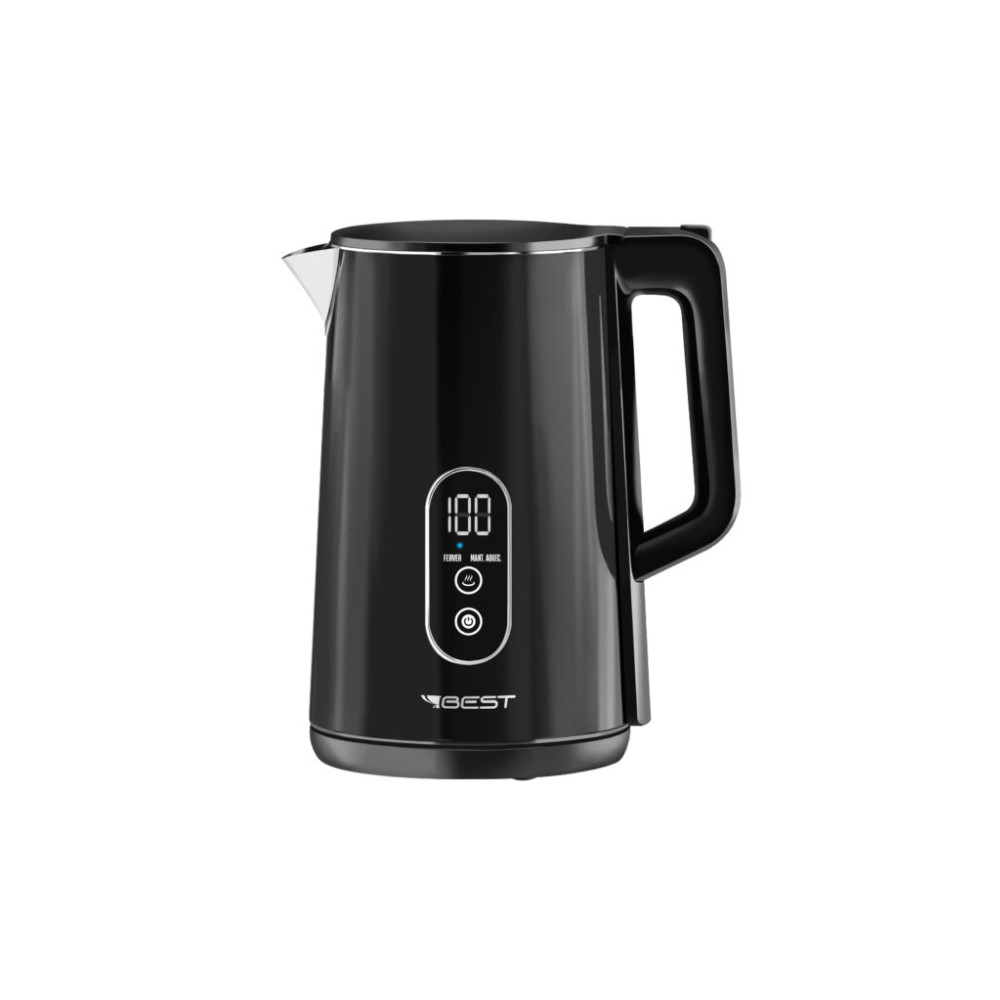 Chaleira Elétrica Best Inox 1,7 Litros YD2025E: Jarra Sem Fio e Desligamento Automático