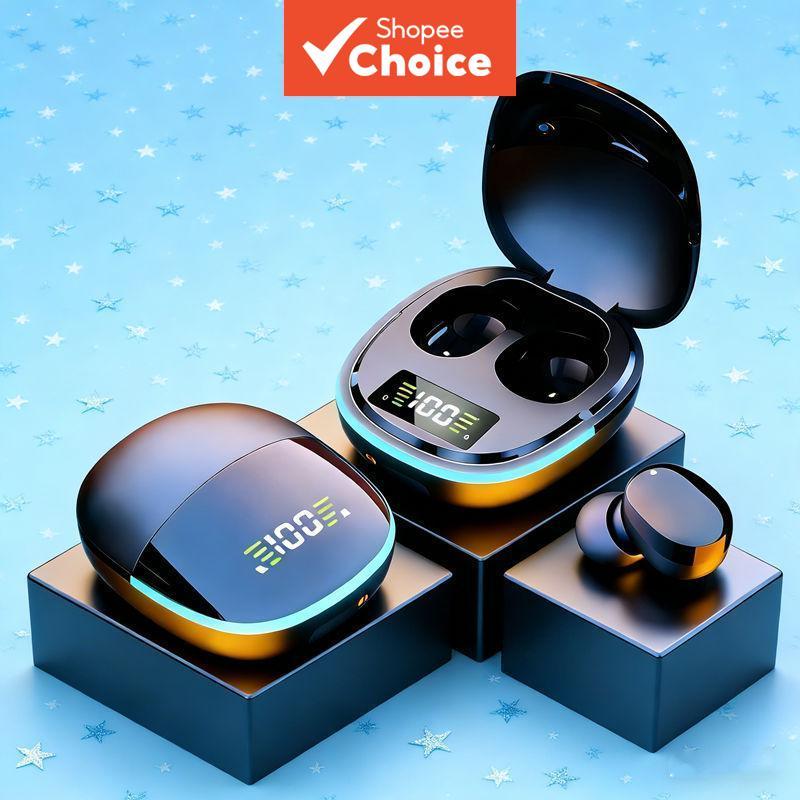 G9S TWS Fones De Ouvido Bluetooth Com Microfone Display LED Sem Fio Cancelamento Ruído Alta Fidelidade Estéreo À Prova D