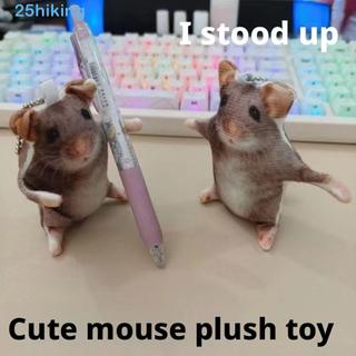 Chaveiro Meme , Criativo De Simulação De Mouse , mini Acessório De Bolsa De Boneca Simulado Engraçado De Pelúcia