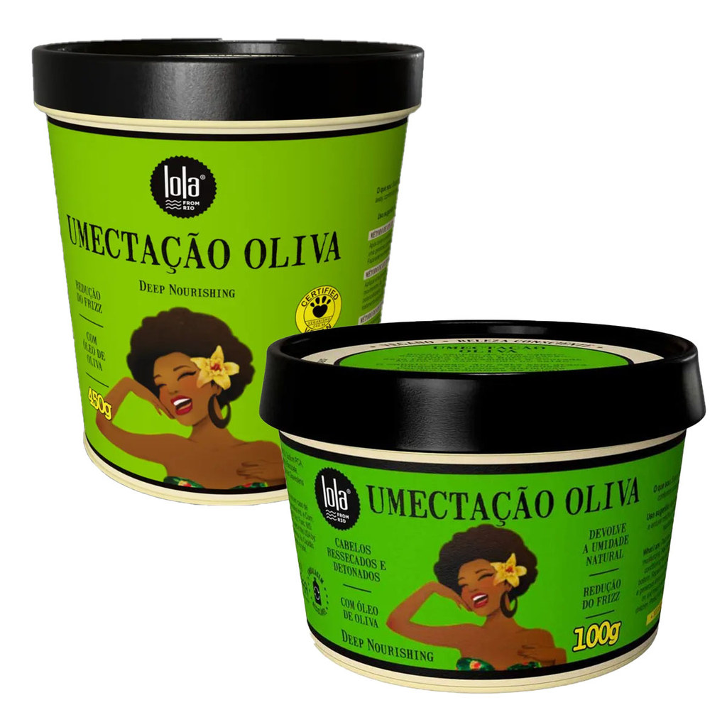 Mascara Lola Cosmetics Umectacao Oliva 100g 450g