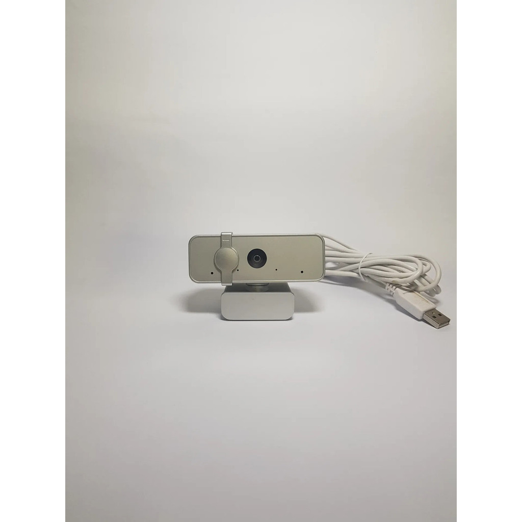 Webcam Lenovo 300 Fhd Full Hd Microfone Duplo Usb Prateado