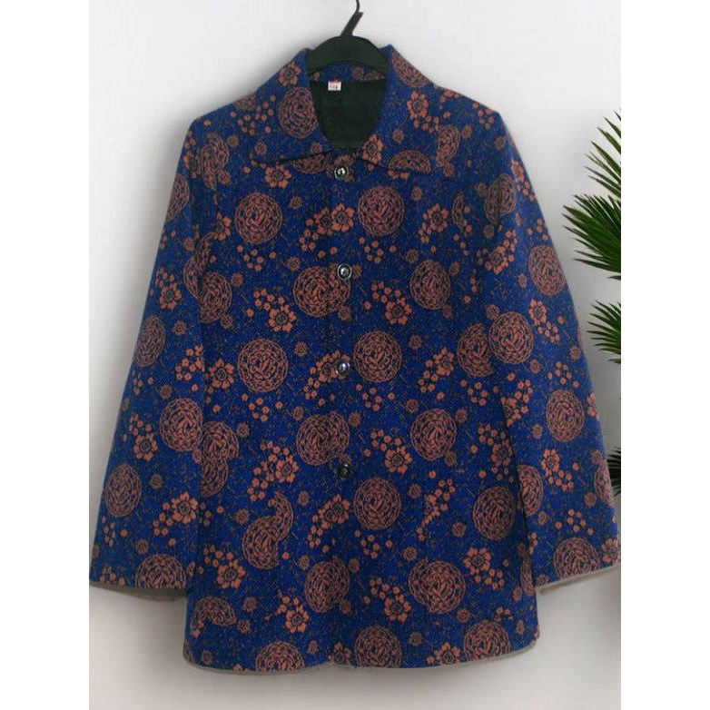 Avó roupas outono casaco fino topos de meia-idade idosos primavera roupas femini
