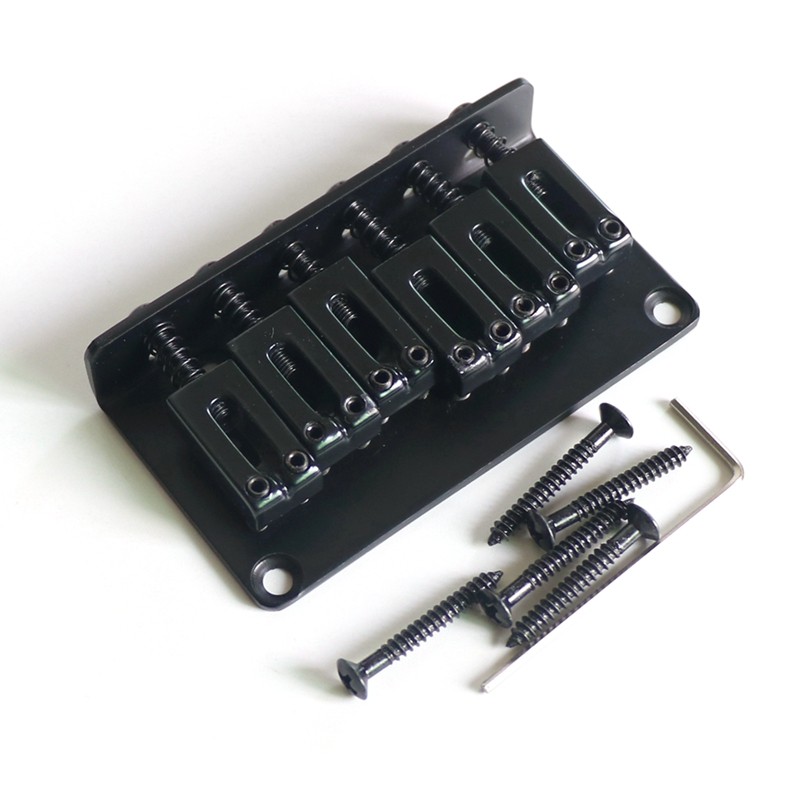 Dongli código plano fixo ponte de guitarra elétrica moderna ouro Wearable dupla utilização puxar placa de corda preto co