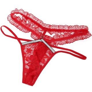 Tanga masculina de renda brilhante