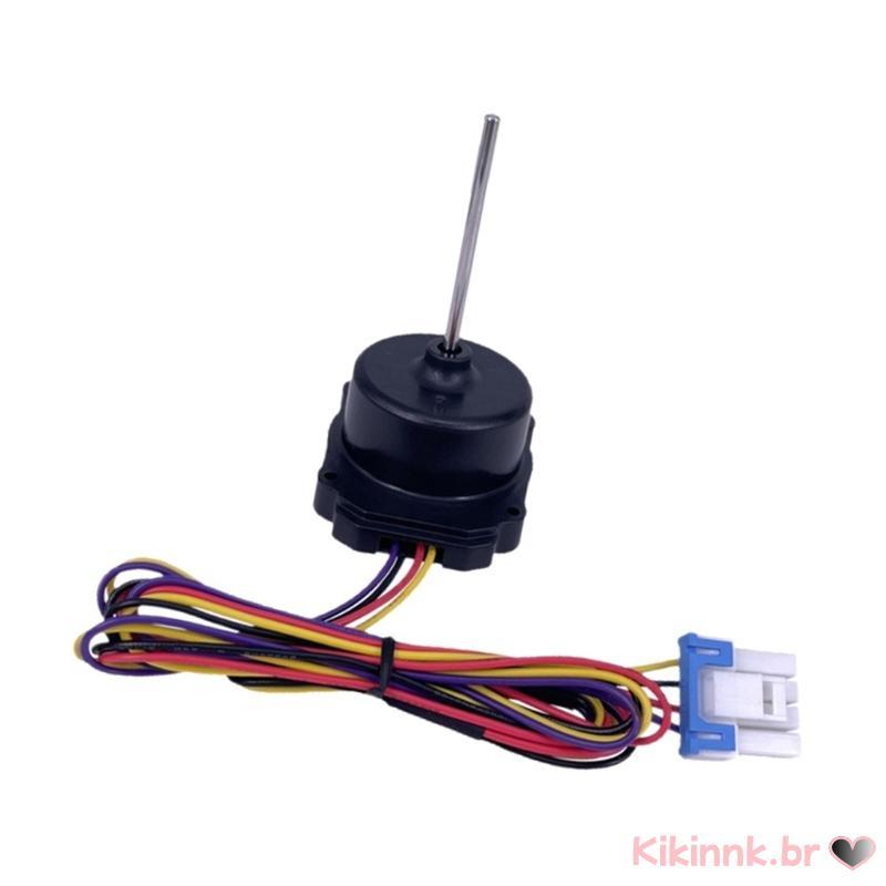 Conjunto Motor Ventilador Geladeira Eixo Longo Para Reparo Eletrodomésticos 12V 1A Substituição