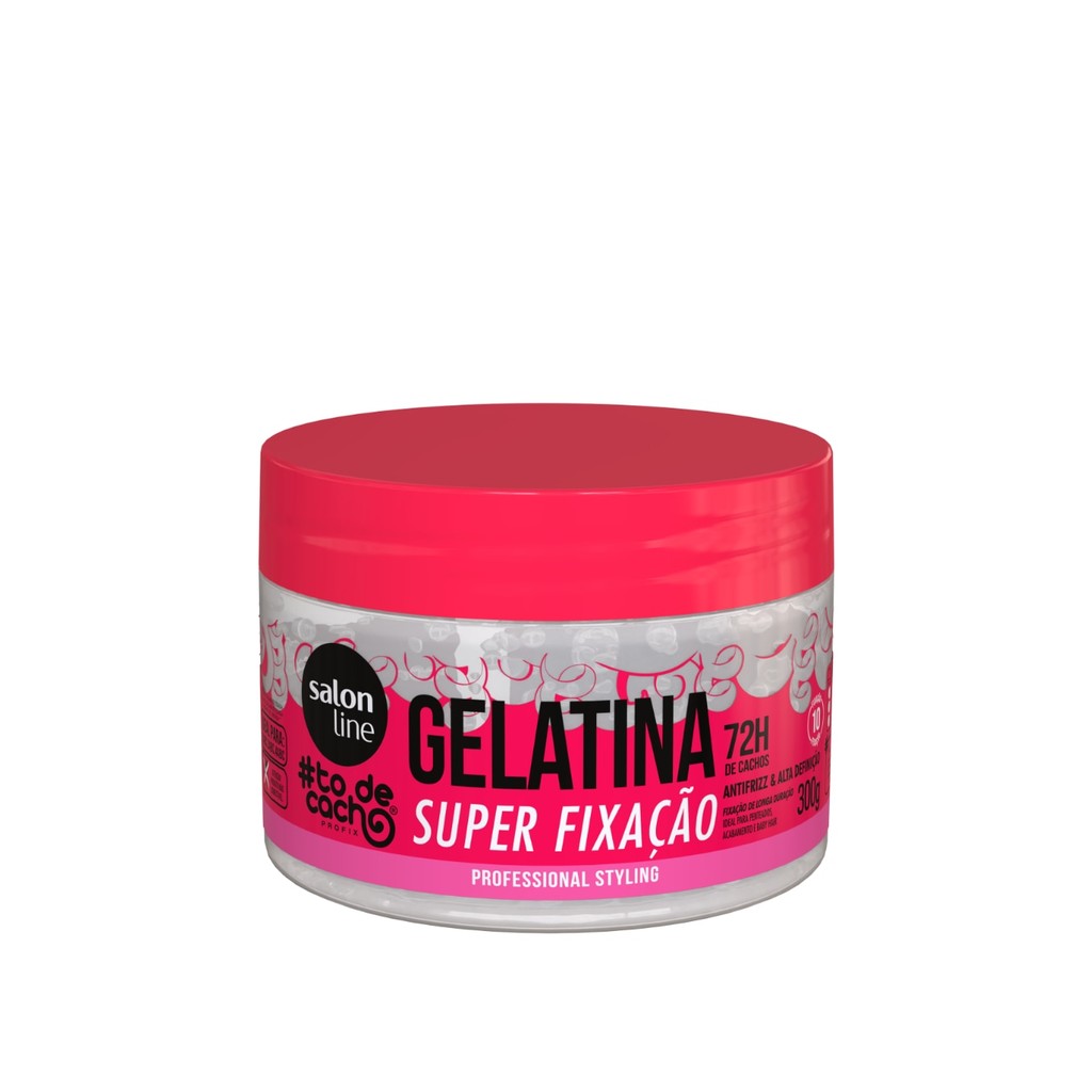 Gelatina Super Fixação #todecacho Profix Salon Line 300g