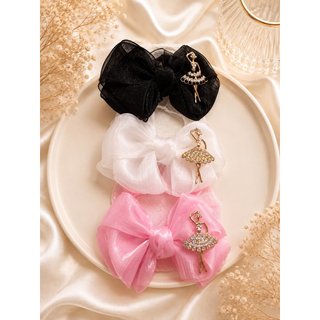 Laço de  Ballet / Laço para Coque de Ballet | Acessório de Cabelo para Dança /Amarrador de Cabelo para Bailarina