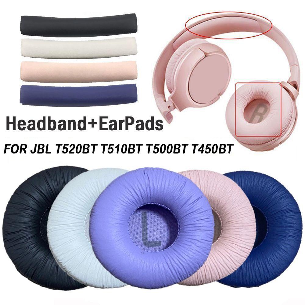 Almofadas Para Fones De Ouvido, Macias De Substituição , Faixa De Cabeça De Espuma T520BT T510BT T500BT T450BT