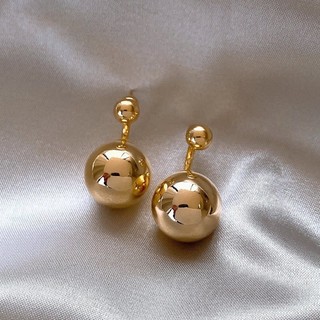 Brincos dourados simples, de grande sucesso de vendas, para mulheres, com um design único, elegantes, versáteis e popula