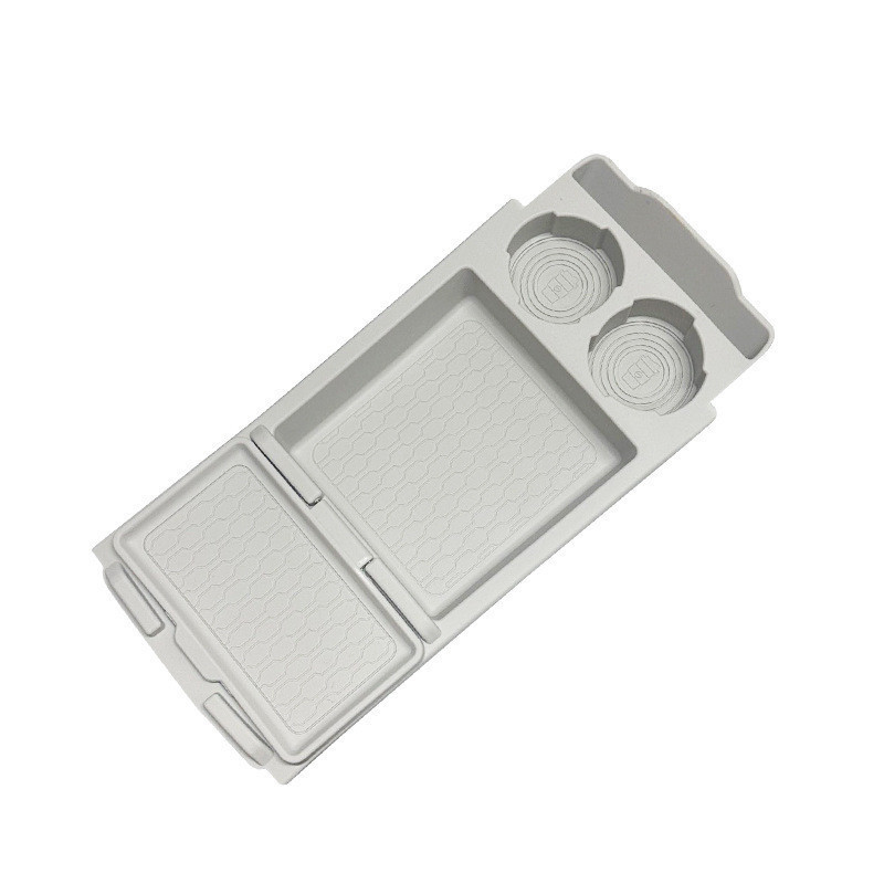 Adequado para 26 modelos de Geely Star Wish EX2, caixa de armazenamento de silicone para a parte inferior do painel de c