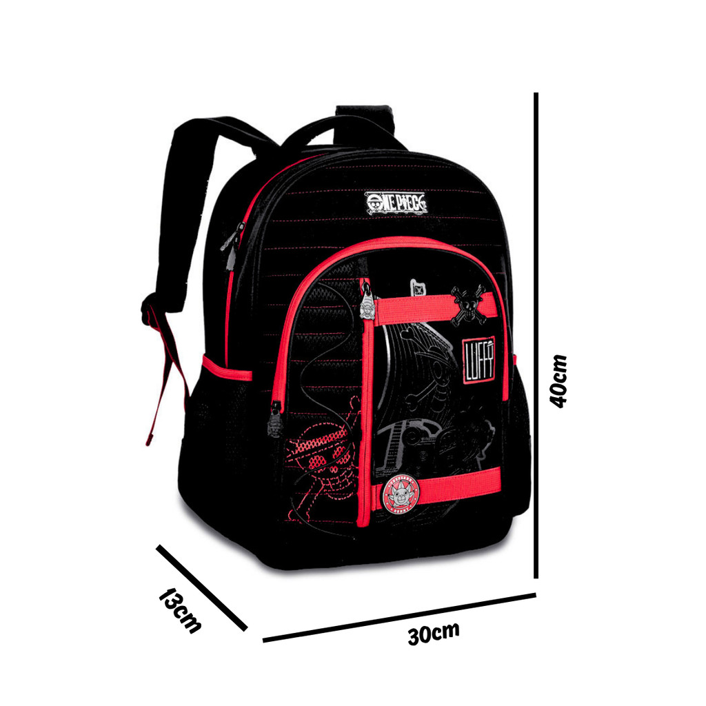 Kit Mochila de Costas Com Estojo One Piece-Clio Style — imagem 2 de 2