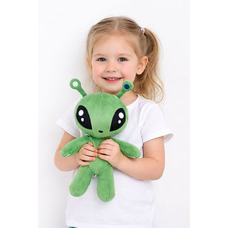 ET Brinquedo De Pelúcia Extraterrestre Alienígena Fofo Macio Colecionável . Decoração Temática , Abraço Divertido Ou Pre
