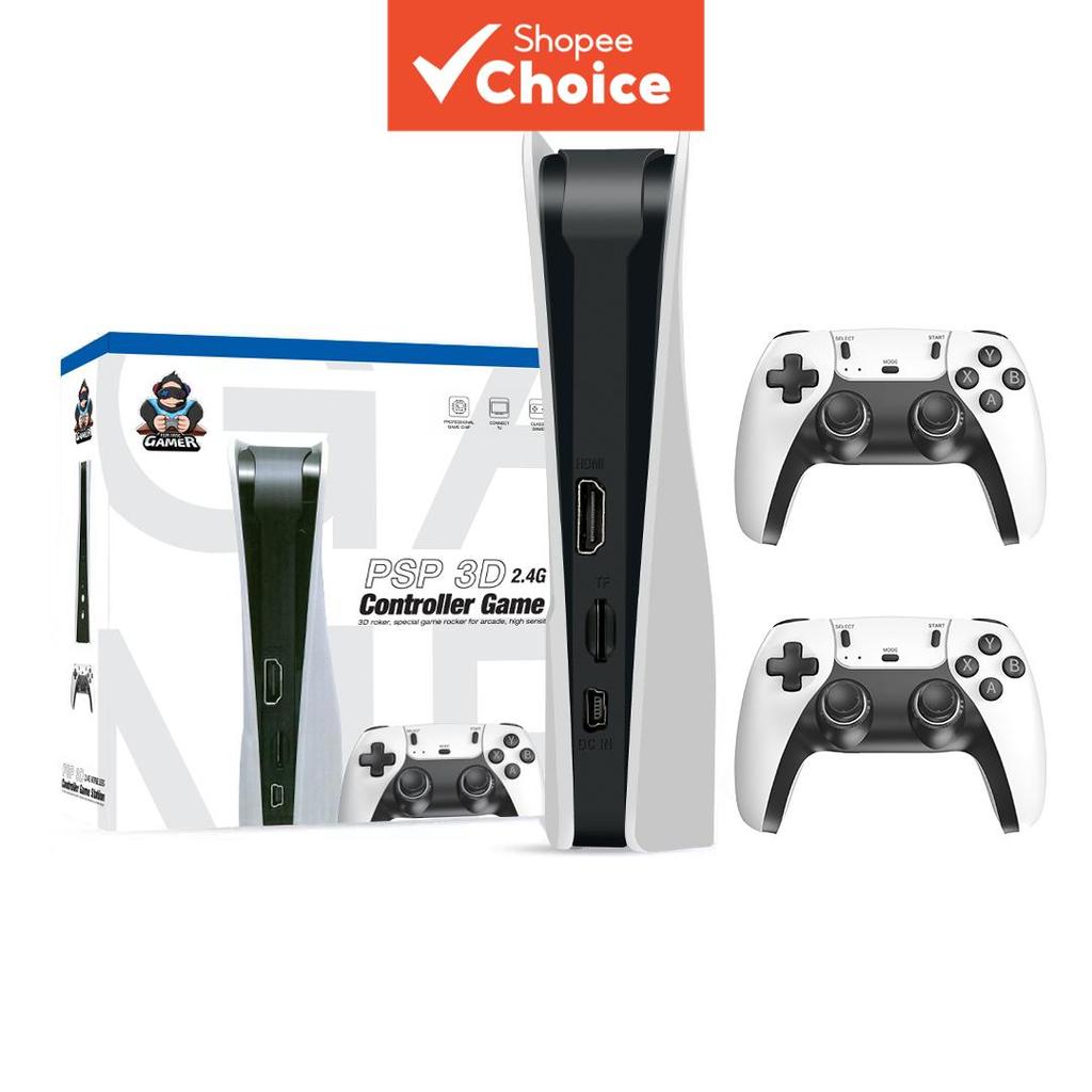 Consoles de Videogame P5X com 40.000+ Jogos, capa protetora para PS5 contra poeira, processador Quad-core S905X4, opções
