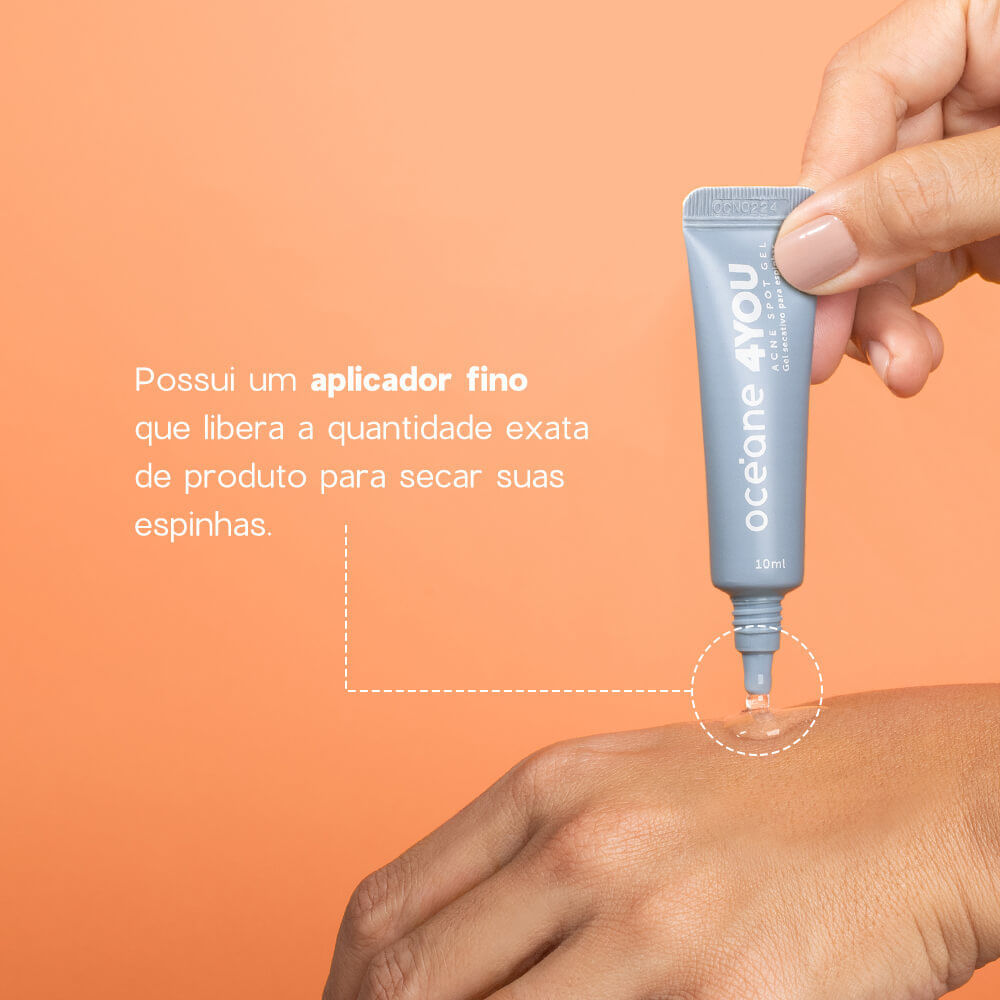 Gel Secativo para Espinhas com Ácido Glicólico - Acne Spot Gel 4you 10ml · foto 2