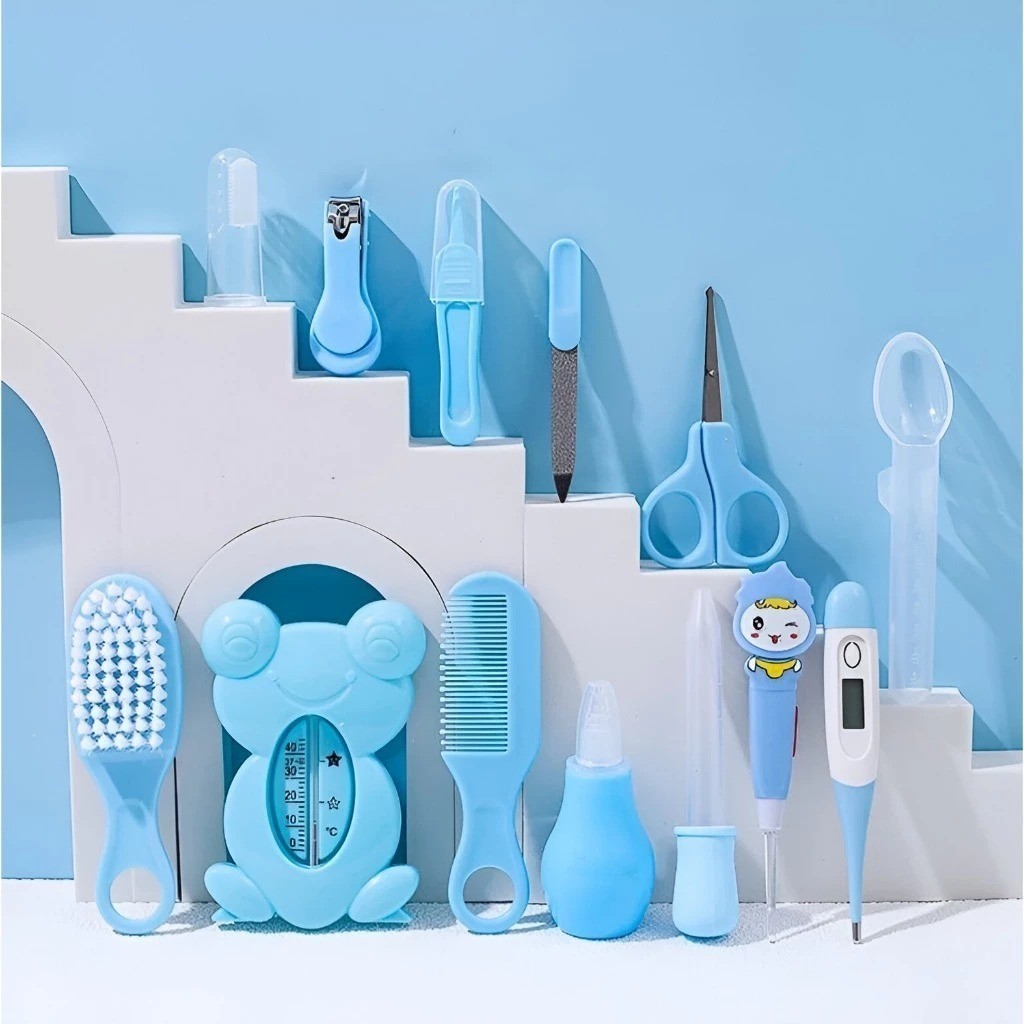 Kit 13 Pcs Higiene Cuidado Bebê Recém Nascido Essencial Cuidados Com O Bebê Nexora Brasil — imagem 2 de 2