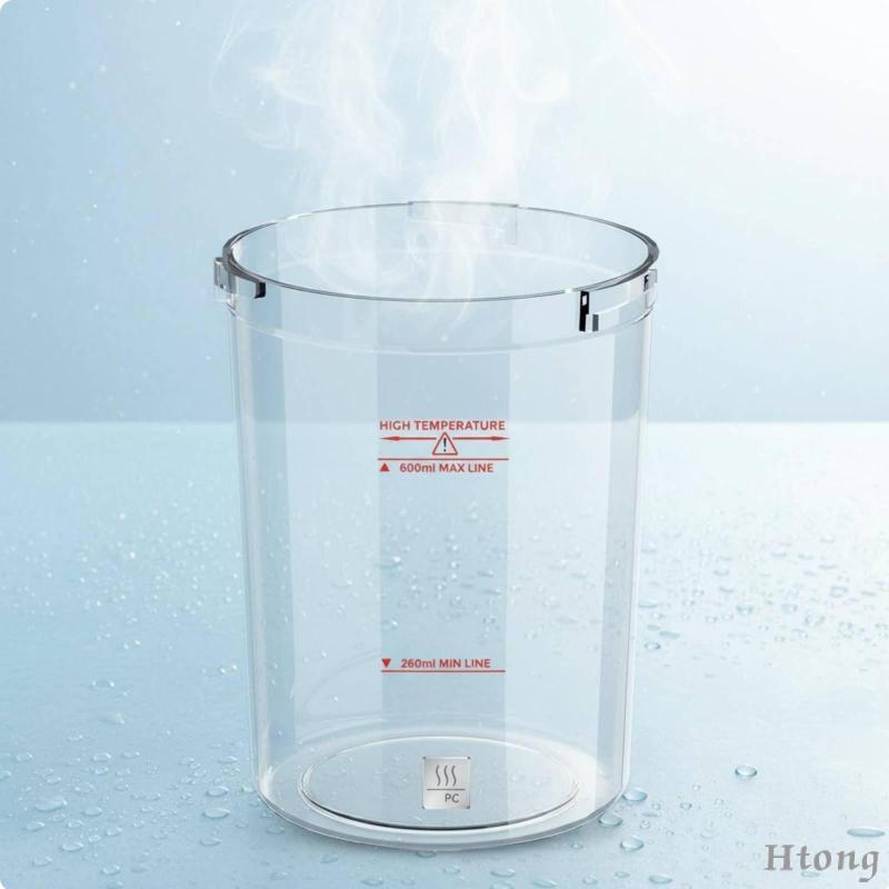 [Htong] Recipiente De Spray Abs Profissional Copo De Vapor Suporte De Água À Prova De Calor Para Máquina Facial De Salão