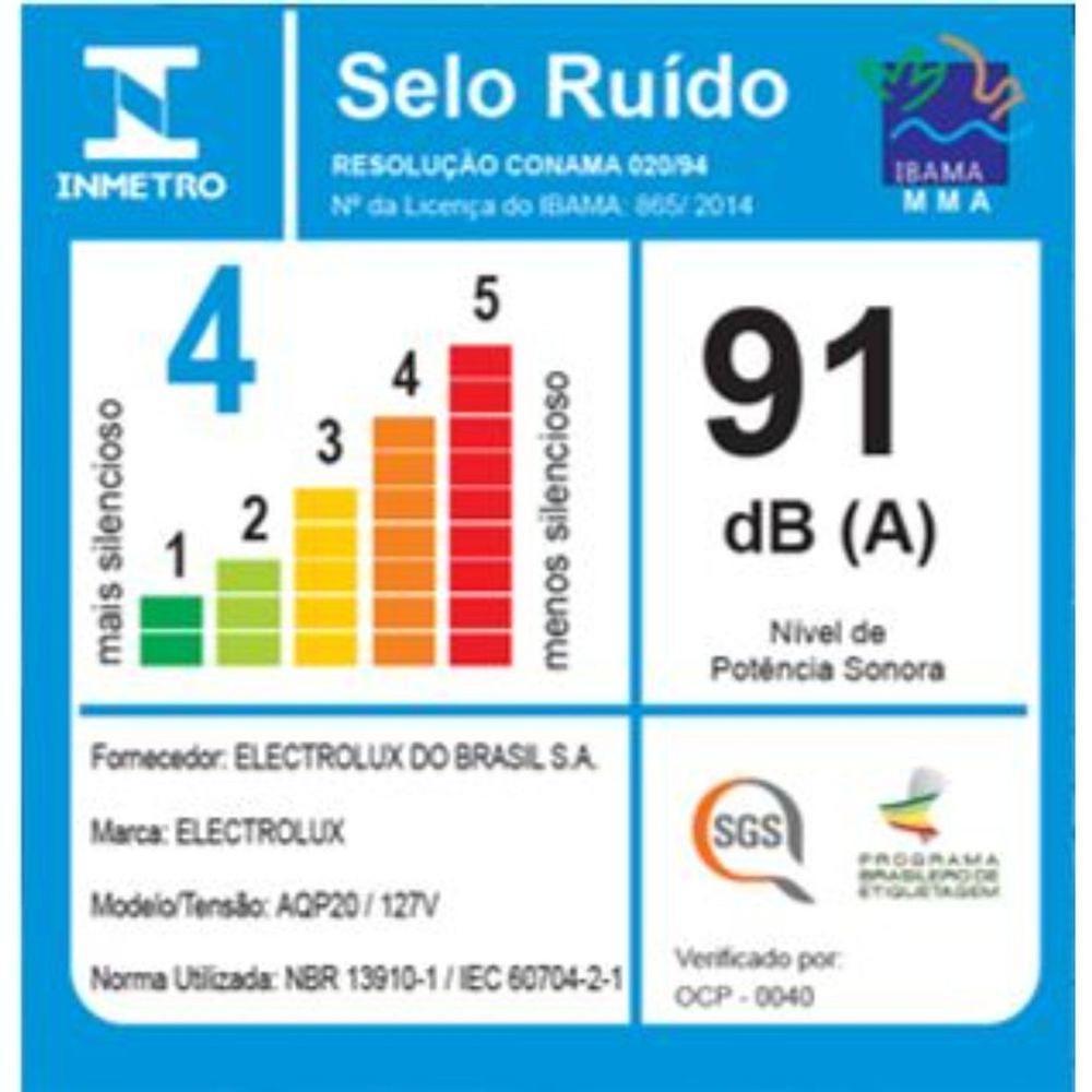 Aspirador Água e Pó Electrolux 1400W Sopro 11L AQP20 — imagem 2 de 2
